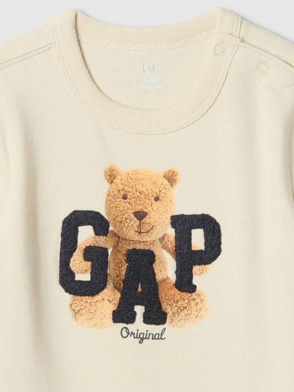 GAP Бебешки гащеризон с лого GAP