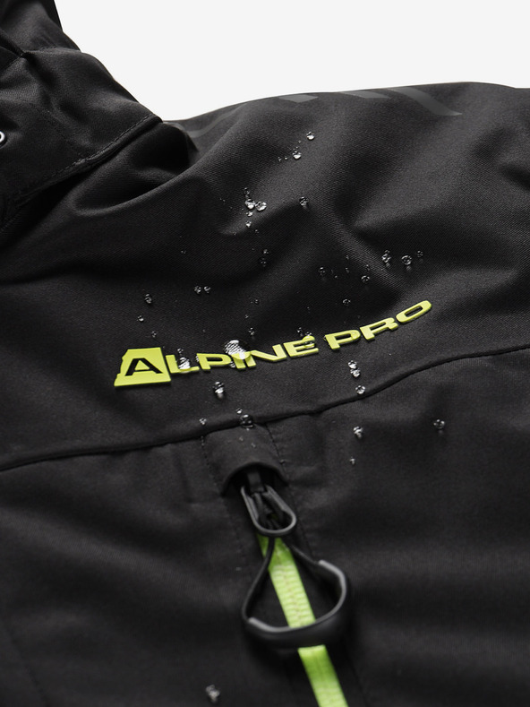 ALPINE PRO Мъжко ски яке с мембрана PTX ALPINE PRO REAM черно