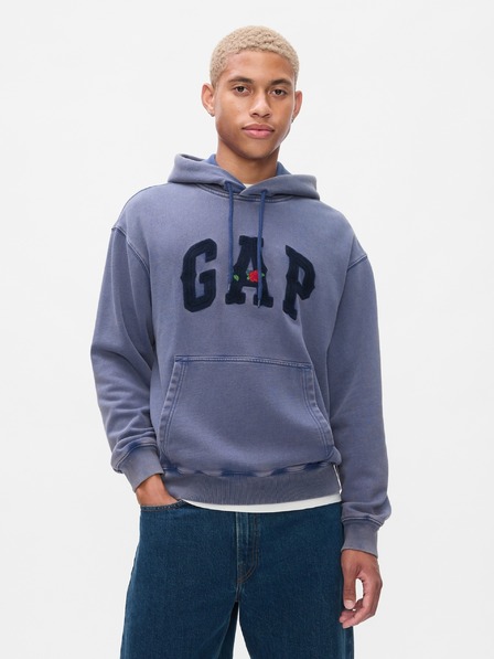 GAP Овърсайз суитшърт с логото на Western GAP