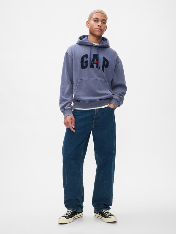 GAP Oversize суитшърт Western с лого GAP