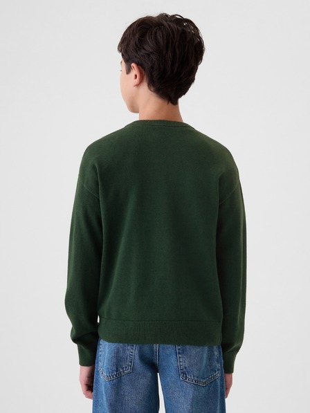GAP Детски пуловер с логото на GAP