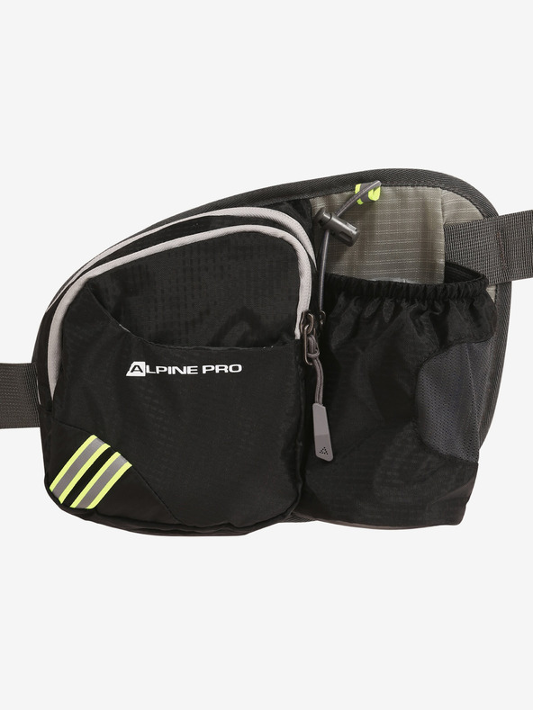 ALPINE PRO Черен спортен бъбрек ALPINE PRO HOTHE