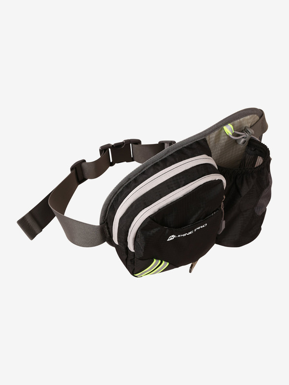 ALPINE PRO Черен спортен бъбрек ALPINE PRO HOTHE