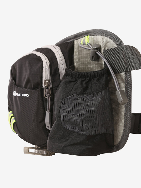 ALPINE PRO Черен спортен бъбрек ALPINE PRO HOTHE