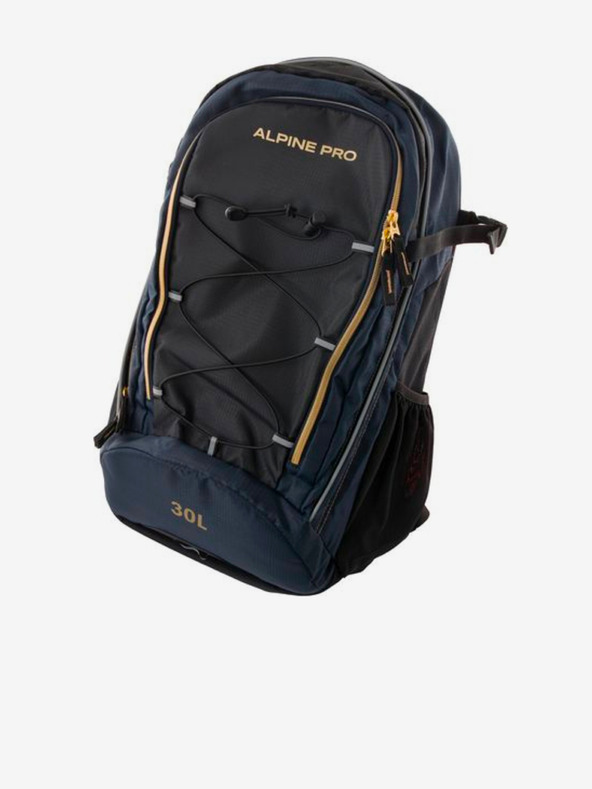 ALPINE PRO Черно-синя унисекс раница за открито 30л ALPINE PRO GORME