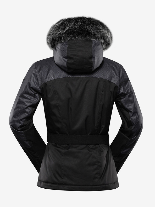 ALPINE PRO Черно дамско ски яке с мембрана PTX ALPINE PRO Olada