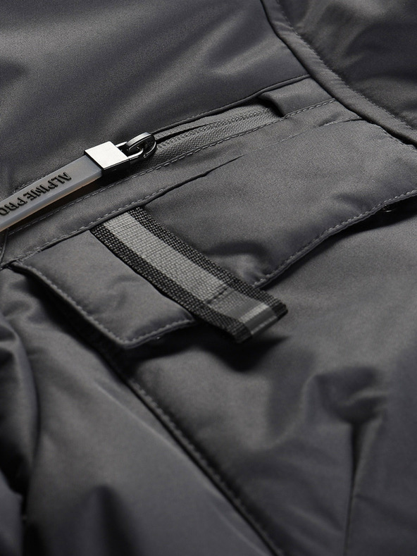 ALPINE PRO Дамско мембранно яке ALPINE PRO WERDA dk.true grey