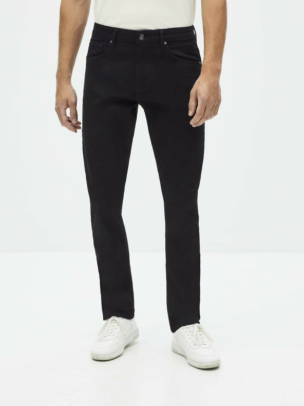 Celio Черни мъжки дънкови панталони Celio Noclean15