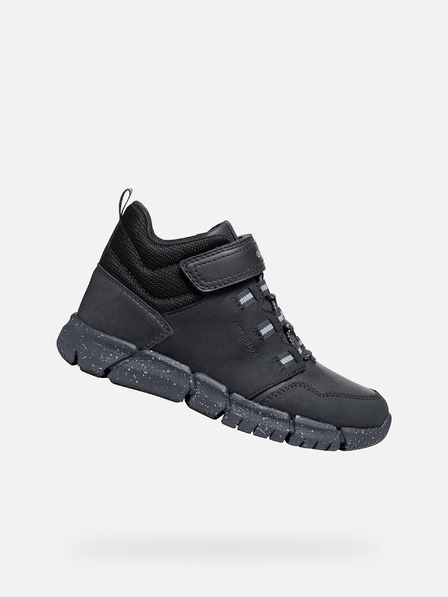 Geox Черни детски обувки до глезена Geox Flexyper B Abx