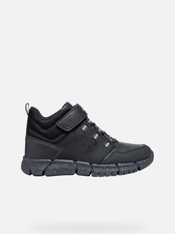Geox Черни детски обувки до глезена Geox Flexyper B Abx