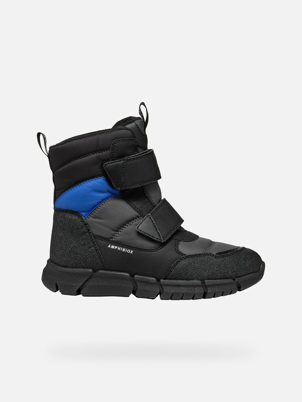 Geox Сиви момчешки боти Geox Flexyper B Abx