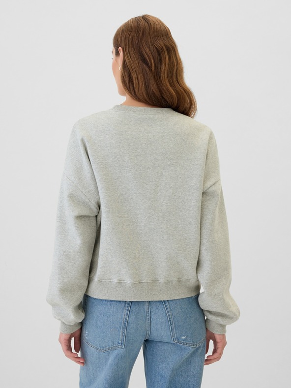 GAP Овърсайз суитчър с логото на GAP