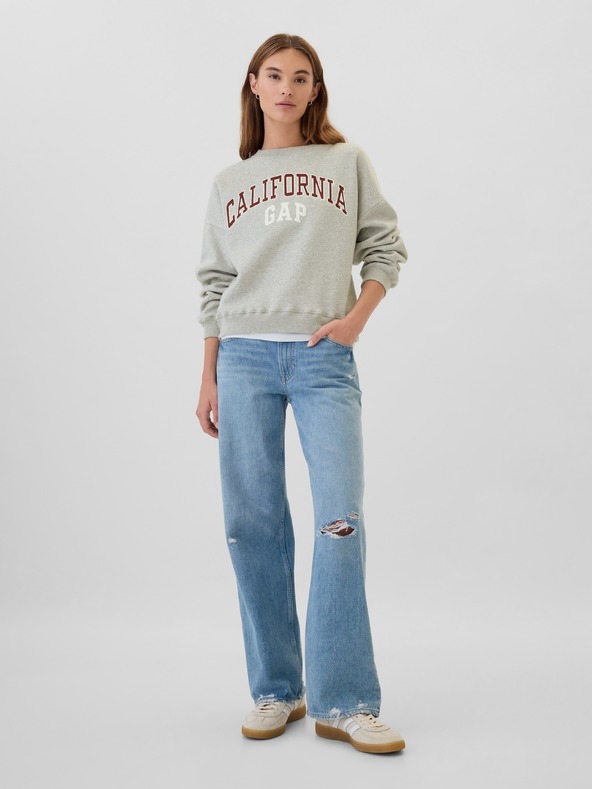GAP Овърсайз суитчър с логото на GAP