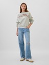 GAP Овърсайз суитчър с логото на GAP