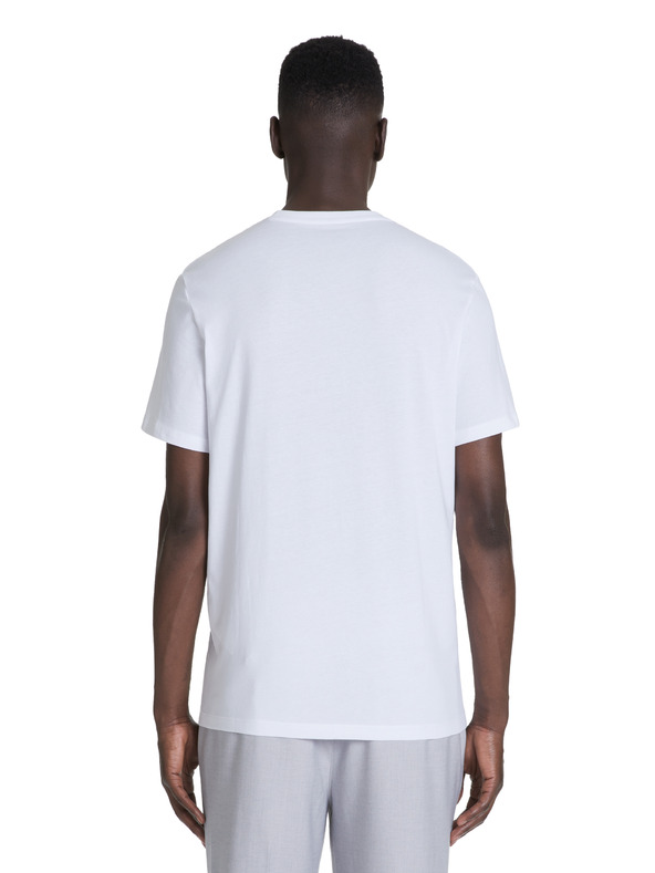 Celio Бяла тениска с десен Jeville Celio