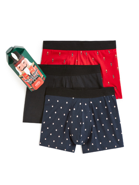 Celio Подаръчен пакет боксерки с орехи, 3 броя Celio