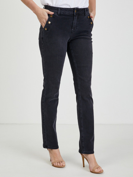 Orsay Черни дамски straight fit дънки ORSAY