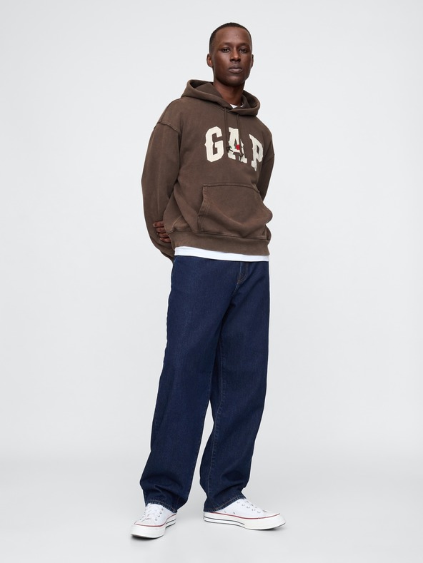 GAP Oversize суитшърт Western с лого GAP
