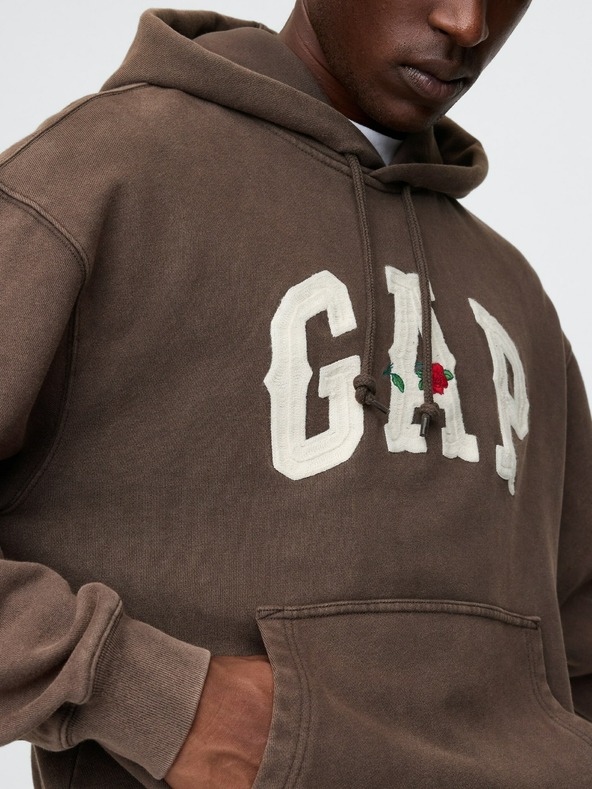 GAP Oversize суитшърт Western с лого GAP