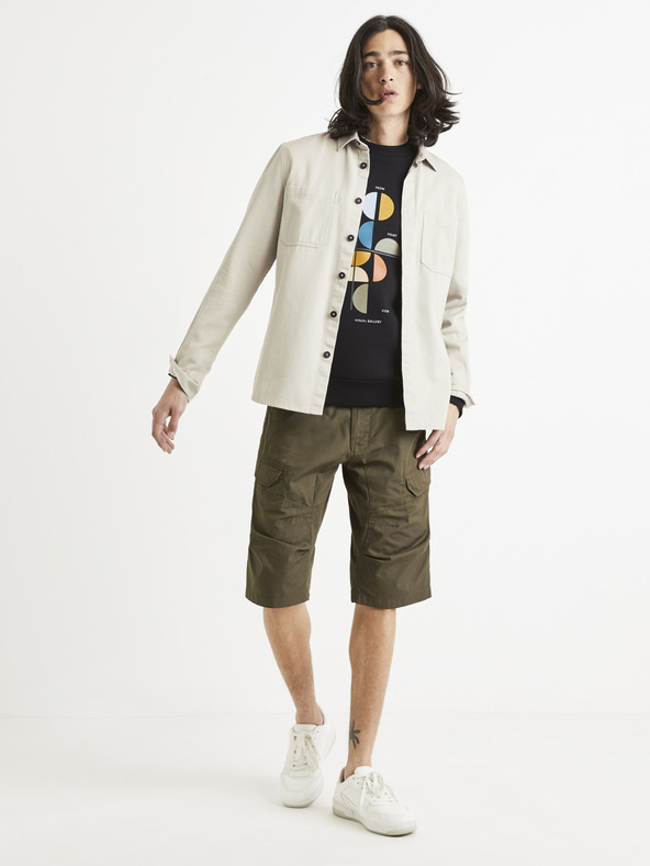 Celio Кафяви къси панталони Celio Tocourtebm