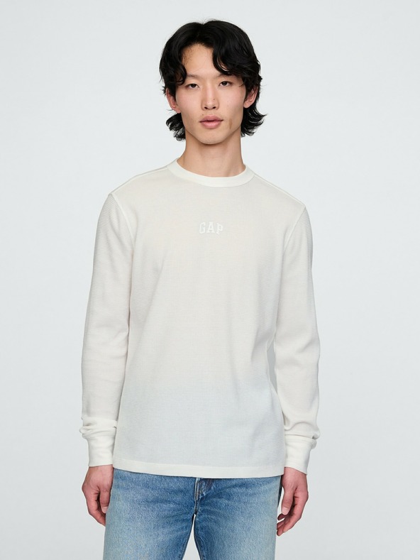 GAP Тениска с гофрирана шарка GAP