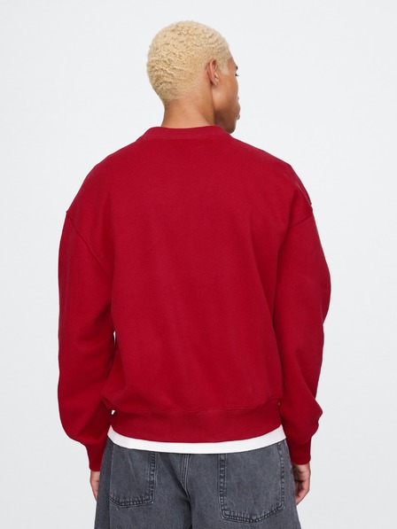 GAP Овърсайз суитчър с логото на GAP