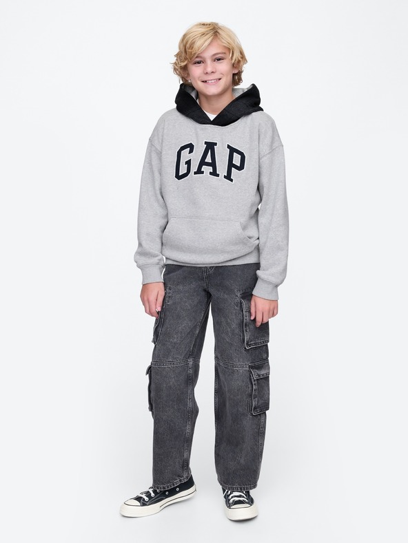 GAP Детски суитшърт с логото на GAP