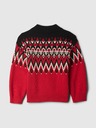 GAP Бебешки пуловер Fair Isle GAP