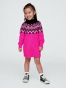 GAP Бебешки пуловер рокля Fair Isle GAP