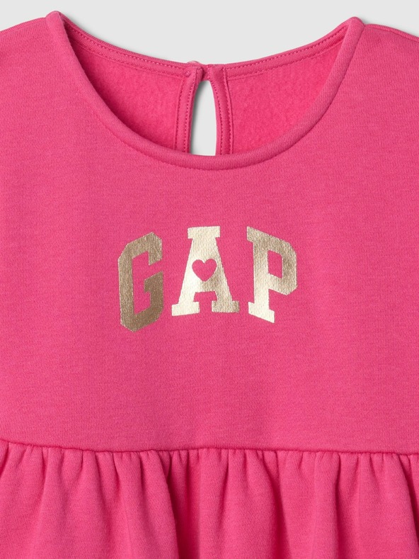 GAP Бебешка суитшърт рокля GAP