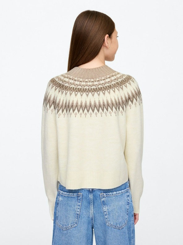 GAP Детски пуловер Fair Isle GAP