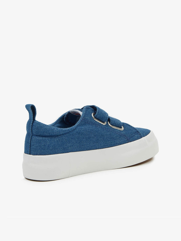 Lee Cooper Сини детски маратонки с шарка Lee Cooper