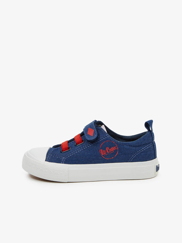 Lee Cooper Червено-сини детски маратонки Lee Cooper