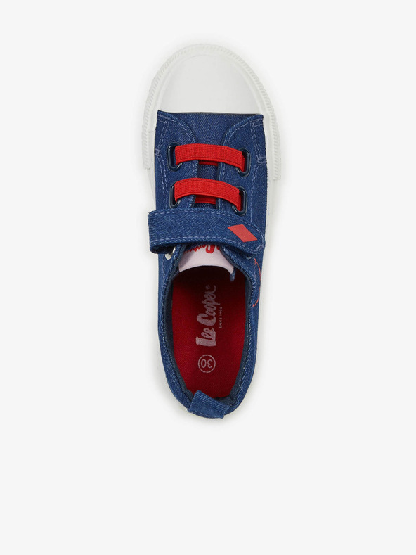 Lee Cooper Червено-сини детски маратонки Lee Cooper