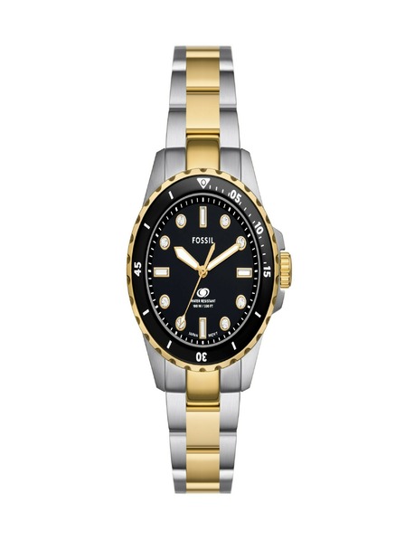 Fossil Дамски кръгъл часовник Fossil FOSSIL BLUE