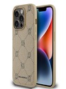 Karl Lagerfeld PU Karl Heads Pattern Magsafe Back Cover за iPhone 14 Pro Max Beige Karl Lagerfeld