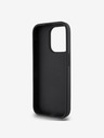 DKNY PU Leather Repeat Pattern Card Pocket Back Cover за iPhone 15 Pro Max Black DKNY