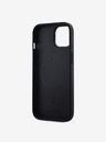 DKNY PU Leather Stack Logo Magsafe Back Cover за iPhone 15 Black DKNY