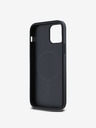 DKNY PU Leather Silver Metal Logo Magsafe Back Cover за iPhone 12/12 Pro Grey DKNY