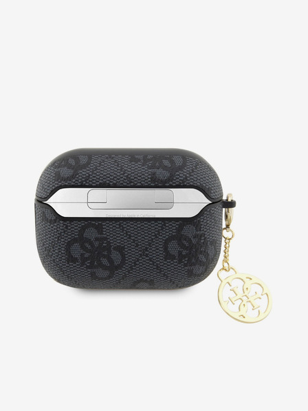 Guess Guess 4G Script PC/PU Charm калъф за AirPods Pro 2 Black