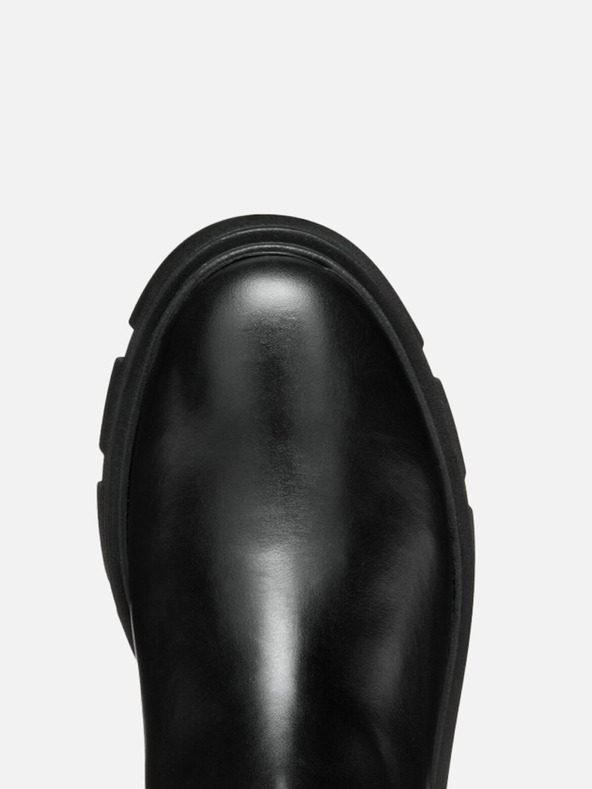 Geox Черни дамски ботуши Geox Vilde