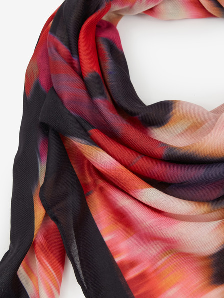 Orsay Червен дамски шал с щампа ORSAY