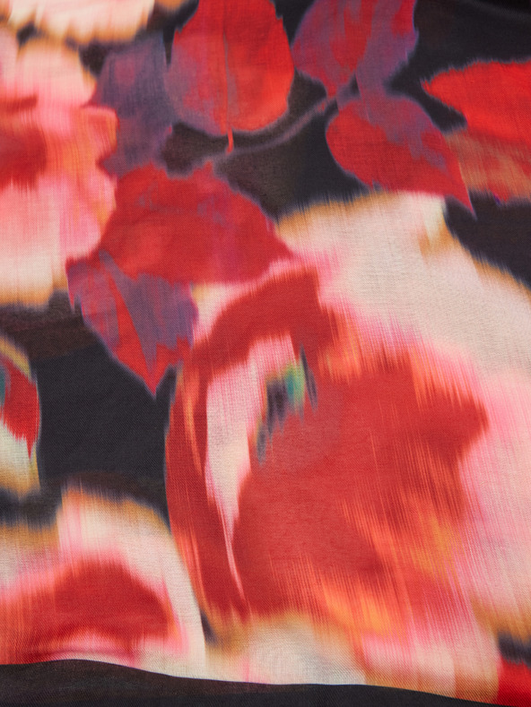 Orsay Червен дамски шал с щампа ORSAY