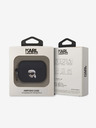 Karl Lagerfeld 3D лого NFT Karl Head Силиконов калъф за Airpods Pro 2 Black Karl Lagerfeld