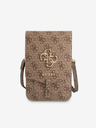 Guess Guess PU 4G Metal Logo чанта за телефон кафява