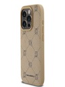Karl Lagerfeld PU Karl Heads Pattern Magsafe Back Cover за iPhone 15 Pro Max Beige Karl Lagerfeld
