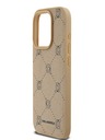 Karl Lagerfeld PU Karl Heads Pattern Magsafe Back Cover за iPhone 15 Pro Max Beige Karl Lagerfeld