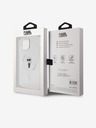 Karl Lagerfeld IML Ikonik MagSafe заден капак за iPhone 15 прозрачен Karl Lagerfeld