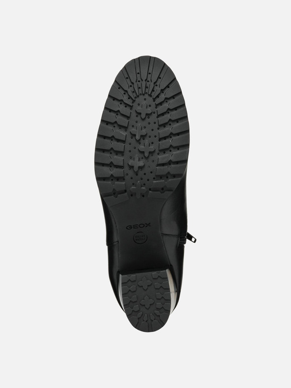 Geox Черни дамски анкл обувки Geox New lise ABX