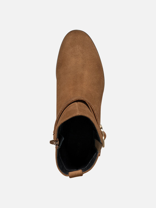 Geox Кафяви дамски ankle обувки Geox Walk Pleasure 55